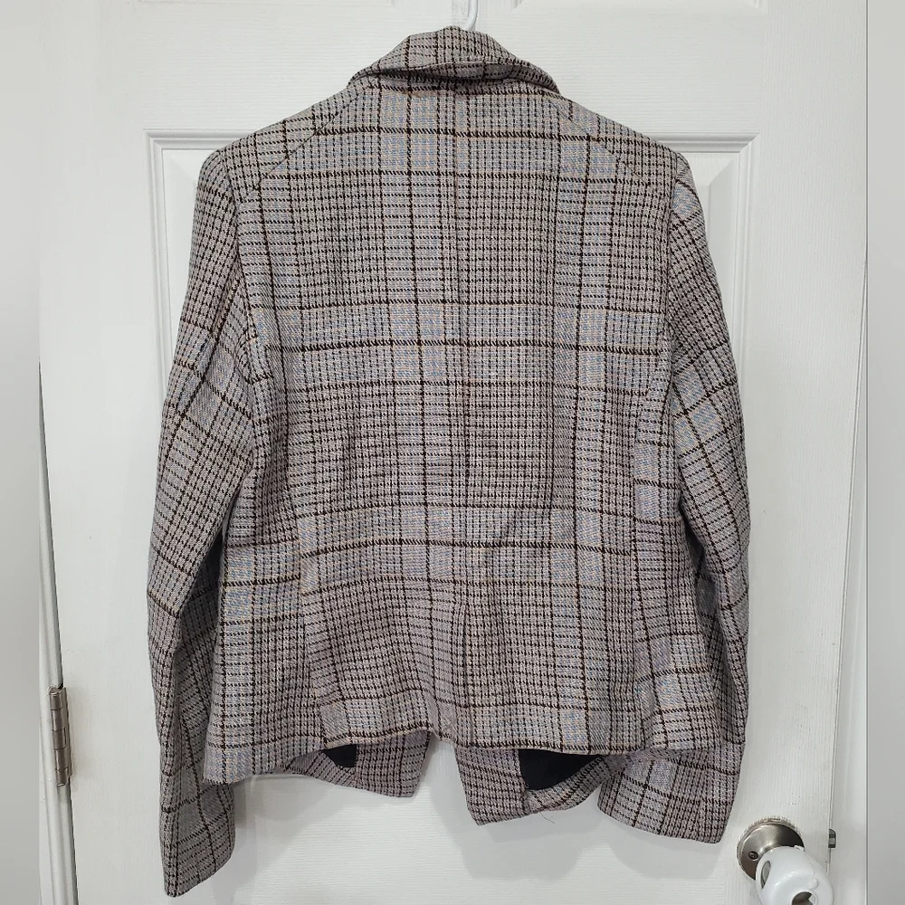 Free People Plaid Blazer NWT - Small - Picture 4 of 13